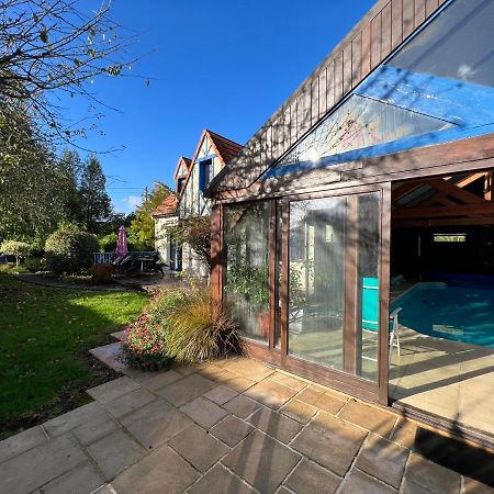 Maison Avec Piscine Et Sauna A Vire Eksteriør billede