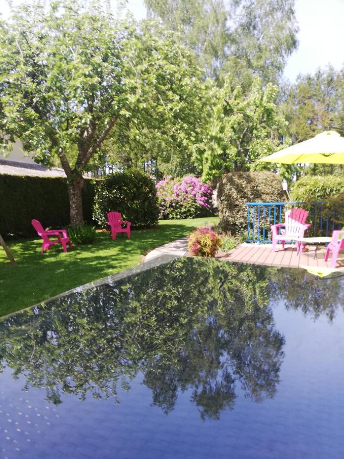 Maison Avec Piscine Et Sauna A Vire Eksteriør billede